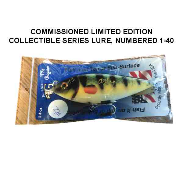 COMMISSIONED LIMITED EDITION COLLECTIBLE SERIES LURE, NUMBERED 1-40